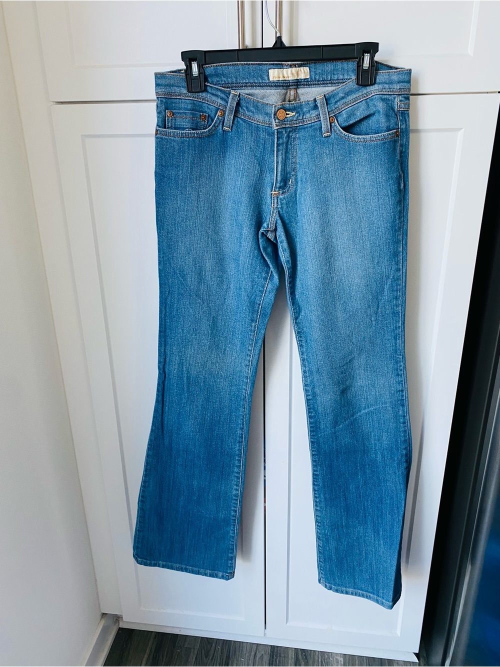 Flying monkey womens bootcut light jeans denim size 9